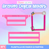 1.- MOLDE: PLANTILLA PARA MARCO - ARCHIVO DIGITAL