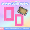 11.- MOLDE: PLANTILLA CAJITA CON VISOR - ARCHIVO DIGITAL