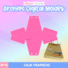14.- MOLDE: PLANTILLA CAJA TRAPECIO - ARCHIVO DIGITAL