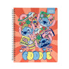 Cuaderno Universitario Stitch Foodie - Diseño 4