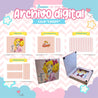 PROYECTO ENCUADERNACIÓN Y CAJA CANDY CANDY