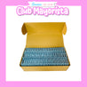 CAJA ANILLOS METÁLICOS 32 MM PASO 2:1 COLOR CELESTE BEBÉ - CLUB MAYORISTA