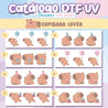 DTF UV - CAPIBARA LOVER