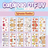 Catálogo de impresiones de DTF UV Sylvanian Families, ideal para estampar sin necesidad de máquinas en superficies rígidas