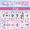 Catálogo de impresiones de DTF UV día de la mujer, ideal para estampar sin necesidad de máquinas en superficies rígidas