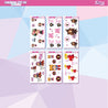 Catálogo de impresiones de DTF UV día de la mujer, ideal para estampar sin necesidad de máquinas en superficies rígidas