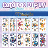 Catálogo de impresiones de DTF UV El Principito, ideal para estampar sin necesidad de máquinas en superficies rígidas