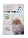 PAPEL FOTOGRÁFICO GLOSSY A4 135 GR 100 HOJAS - LILY