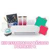 KIT ESTAMPADO BÁSICO PORTRAIT 4 (TE REGALAMOS TALLER PRESENCIAL O VIRTUAL DE INICIO EN CAMEO / PORTRAIT)