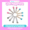 5 PAQUETES TUBOS DULCEROS / 60 UNIDADES  - CLUB MAYORISTA