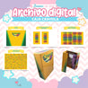 PROYECTO ENCUADERNACIÓN CRAYOLA