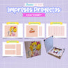 KIT IMPRESO PROYECTO ENCUADERNACIÓN Y CAJA CANDY CANDY