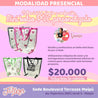 TALLER INICIAL DISEÑO Y CONFECCIÓN DE ACCESORIOS - MINI BOLSO PVC PERSONALIZADO (DOMINGO 25 DE MAYO DESDE LAS 9:30 AM ) SEDE MAIPÚ.
