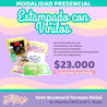 TALLER PRESENCIAL TÉCNICAS DE ESTAMPADO CON VINILOS: TEXTIL Y DECORATIVO (MIÉRCOLES 07 DE MAYO DE 09:30 A 15:00 HRS) SEDE BOULEVARD MAIPÚ