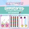 DTF UV PARA ENVOLTORIOS - ESTUDIANTES (LÁPICES - MARCAPÁGINA)