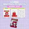 KIT IMPRESO PROYECTO SNOOPY