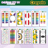 DTF UV - CRAYOLA