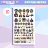DTF UV PARA SUPERFICIES POR METRO - PAÑO 10
