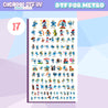 DTF UV PARA SUPERFICIES POR METRO - PAÑO 17