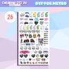 DTF UV PARA SUPERFICIES POR METRO - PAÑO 26