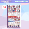 DTF UV PARA SUPERFICIES POR METRO - PAÑO 34