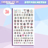 DTF UV PARA SUPERFICIES POR METRO - PAÑO 36