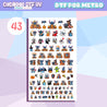 DTF UV PARA SUPERFICIES POR METRO - PAÑO 43