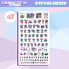 DTF UV PARA SUPERFICIES POR METRO - PAÑO 47
