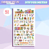 DTF UV PARA SUPERFICIES POR METRO - PAÑO 51