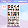 DTF UV PARA SUPERFICIES POR METRO - PAÑO 49