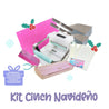 KIT CINCH ROSADO O MENTA NAVIDEÑO (REGALO TALLER ONLINE O PRESENCIAL DE ENCUADERNACIÓN)