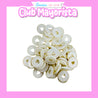50 DISCOS DE ENCUADERNACIÓN COLOR BLANCO 23MM - CLUB MAYORISTA