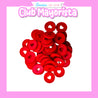 50 DISCOS DE ENCUADERNACIÓN COLOR ROJO 23MM - CLUB MAYORISTA