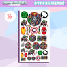 DTF TEXTIL POR METRO - PAÑO 16