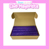 CAJA ANILLOS METÁLICOS 32 MM PASO 2:1 COLOR LILA - CLUB MAYORISTA