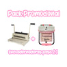 PACK PROMOCIONAL ENCUADERNADORAS PASO 2:1 (PERFORACIÓN REDONDA Y CUADRADA)