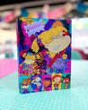 PROYECTO ENCUADERNACIÓN ABANICO ANGÉLICA I LOVE 90´S