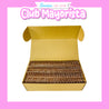 CAJA ANILLOS METÁLICOS 22 MM PASO 2:1 COLOR ROSE GOLD - CLUB MAYORISTA